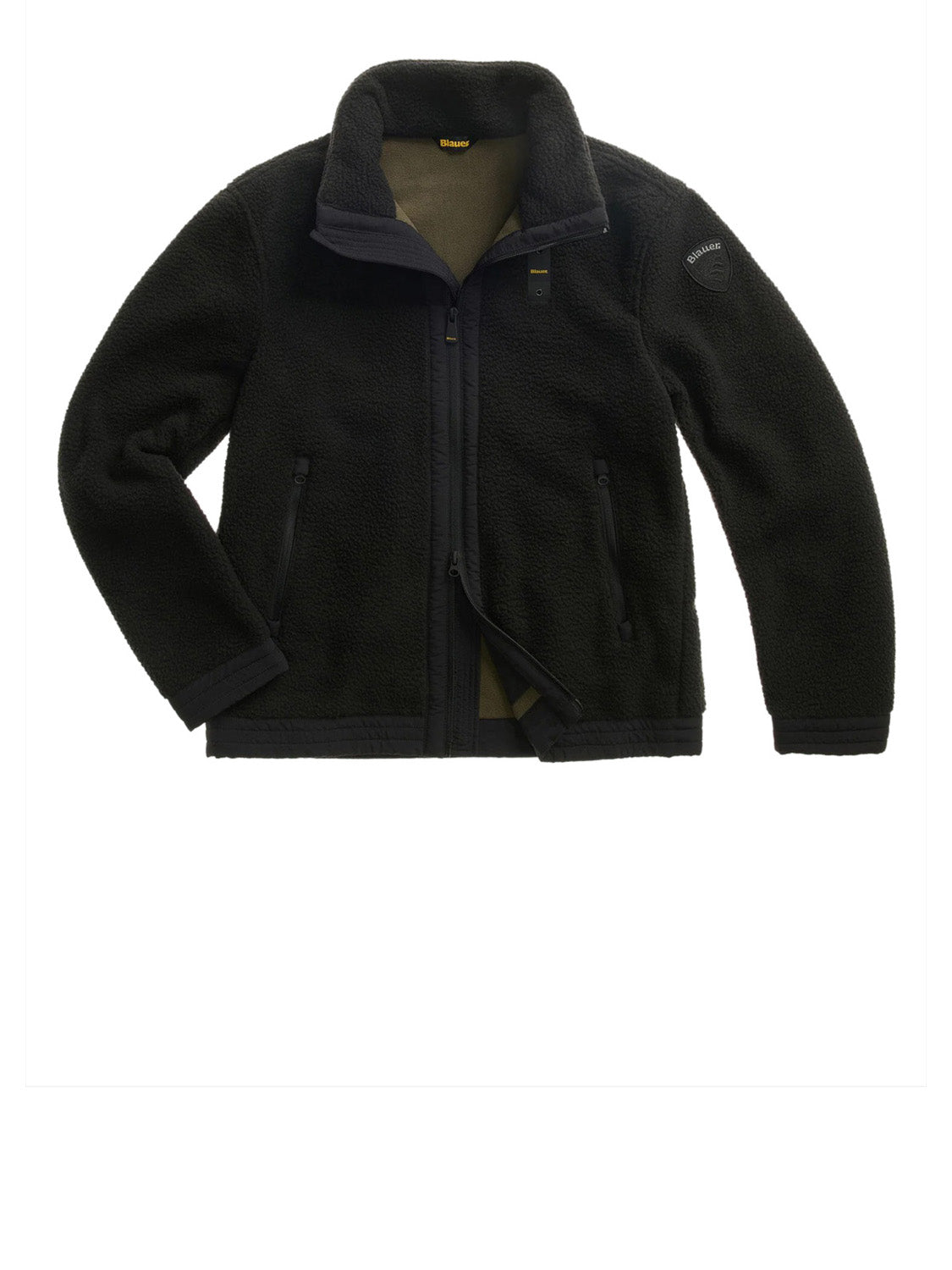 BLAUER Blauer Giubbetto In Pile Gerrish Nero Nero
