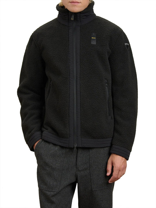 BLAUER Blauer Giubbetto In Pile Gerrish Nero Nero