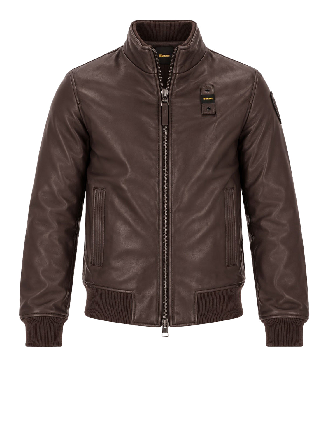 BLAUER Giubbino di Pelle Petrel Blauer - Marrone Java Marrone