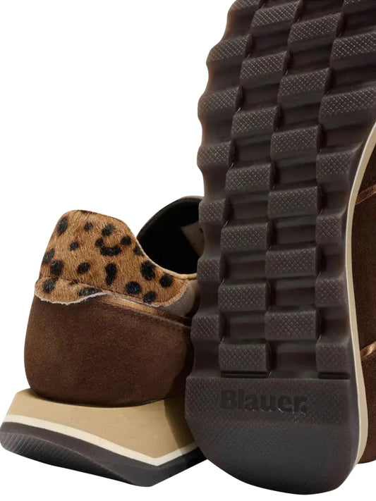 BLAUER Sneaker Blauer- Mills01- Marrone BROWN