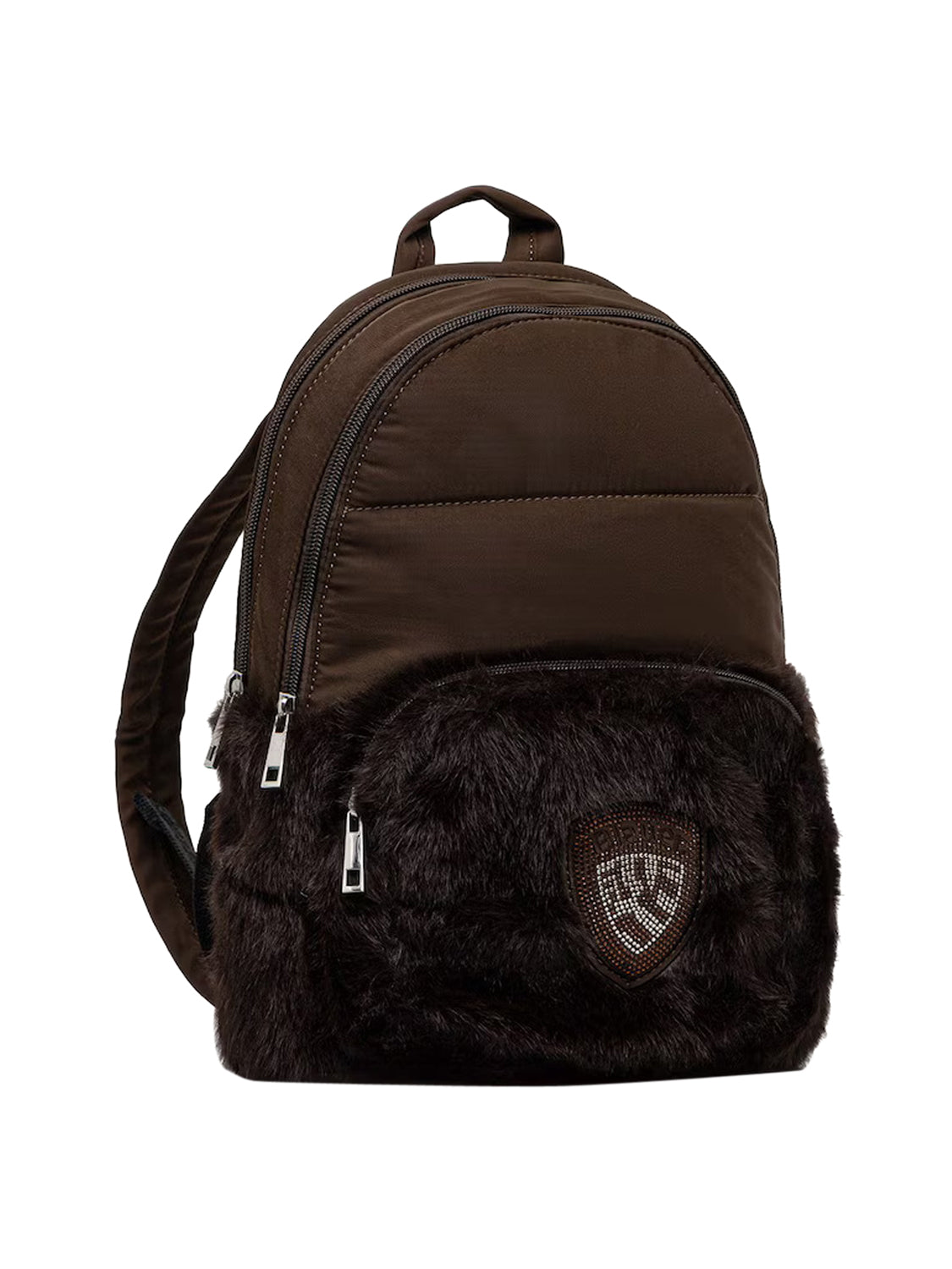 BLAUER Zaino F6WAVE05/PAD Blauer - Marrone Scuro Dark Brown