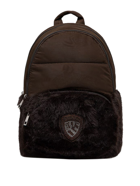 BLAUER Zaino F6WAVE05/PAD Blauer - Marrone Scuro Dark Brown