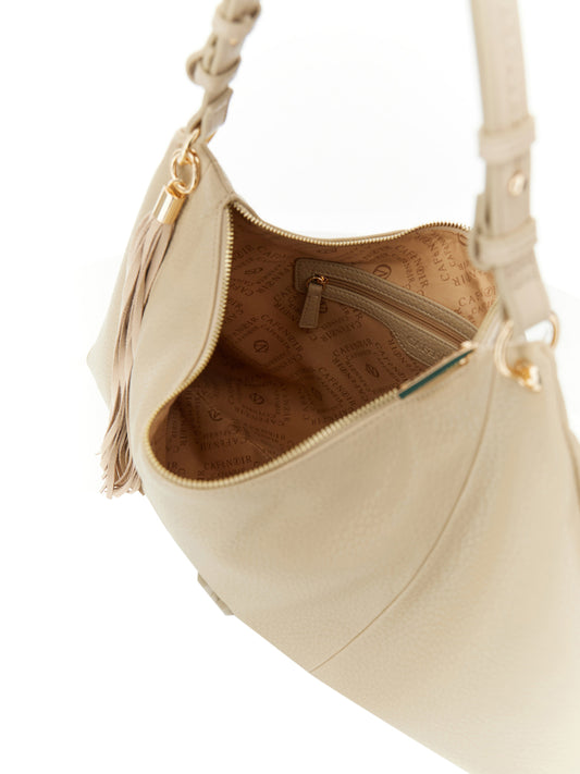 CAFE'NOIR Borsa A Mano Cafè Noir Logo Frontale Beige Beige