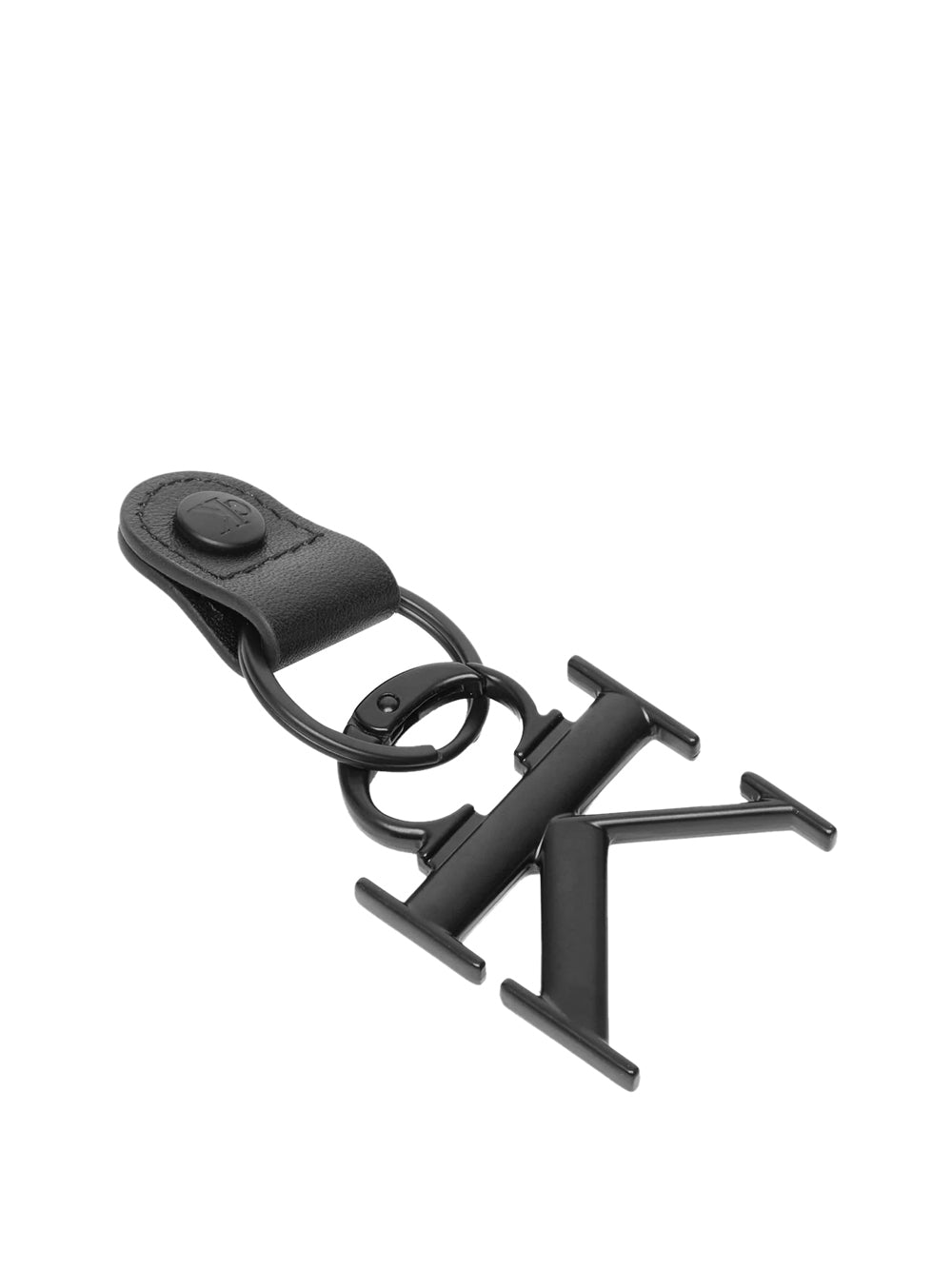 CALVIN ACC.1USCITA Calvin Klein Portachiavi Carabiner Key Nero Matte Black