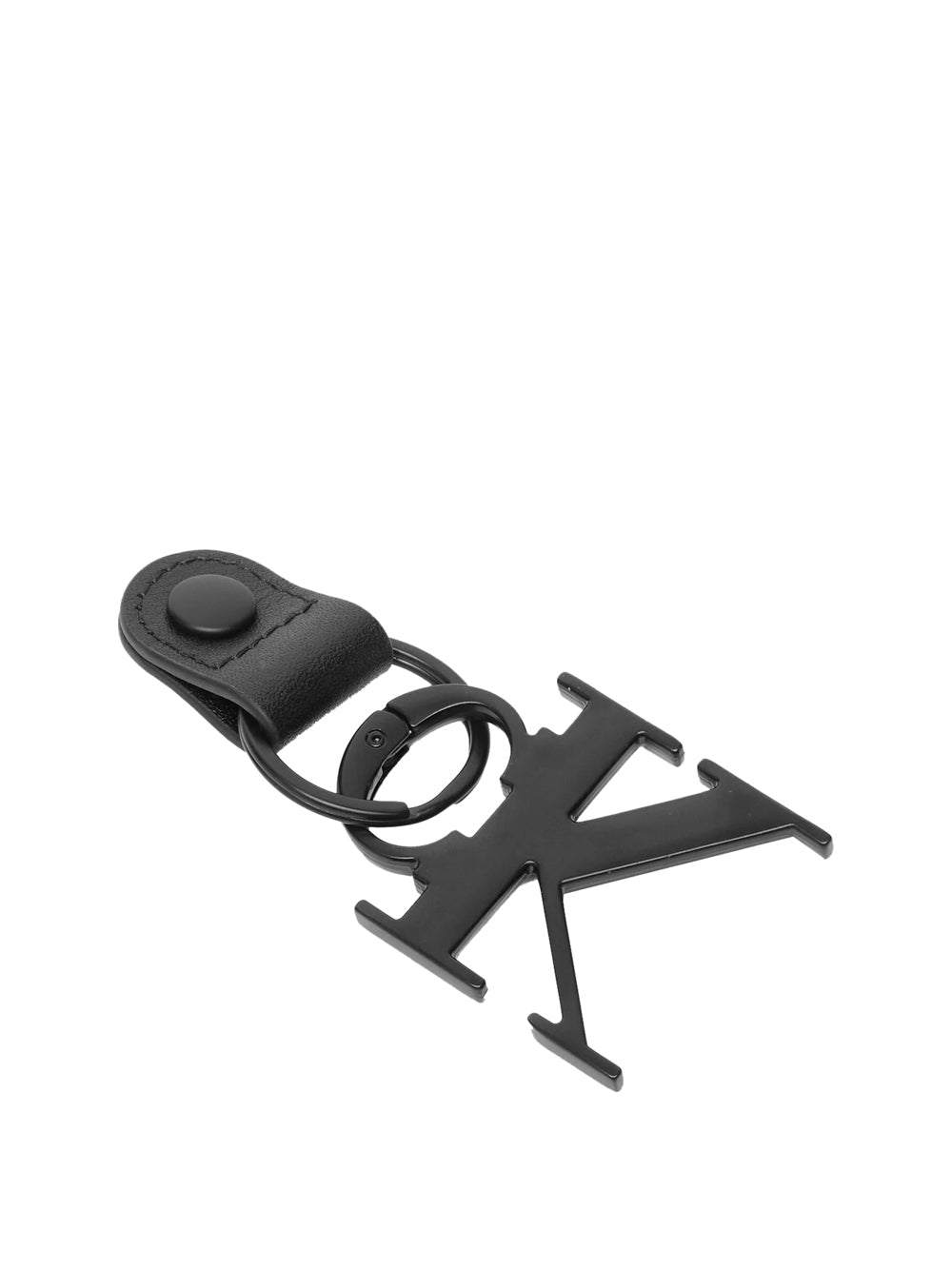 CALVIN ACC.1USCITA Calvin Klein Portachiavi Carabiner Key Nero Matte Black