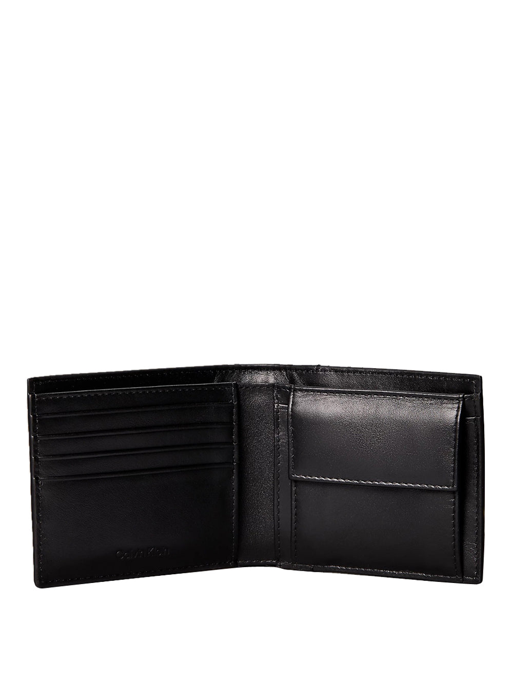 CALVIN ACC.1USCITA Calvin Klein Portafoglio Raised Bilfold w/Coin Nero BLACK