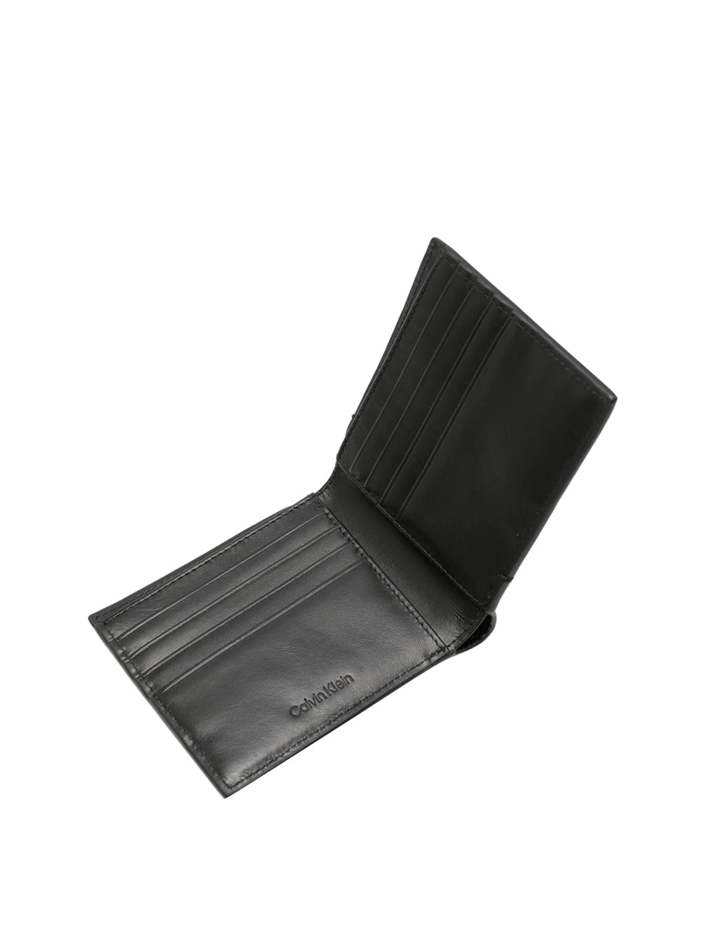 CALVIN ACC.1USCITA Calvin Klein Portafoglio Raised Bill Fold - Nero BLACK