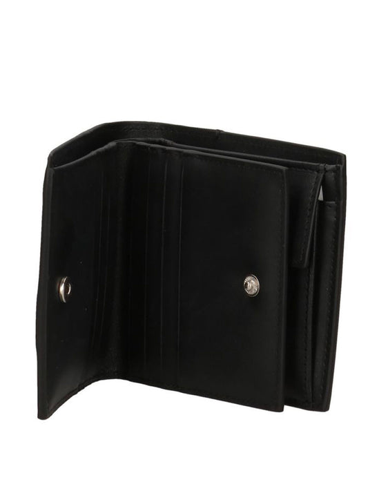 CALVIN ACC.1USCITA Calvin Klein Portafoglio Refined Mix Slim Trifold W Card -Nero BLACK