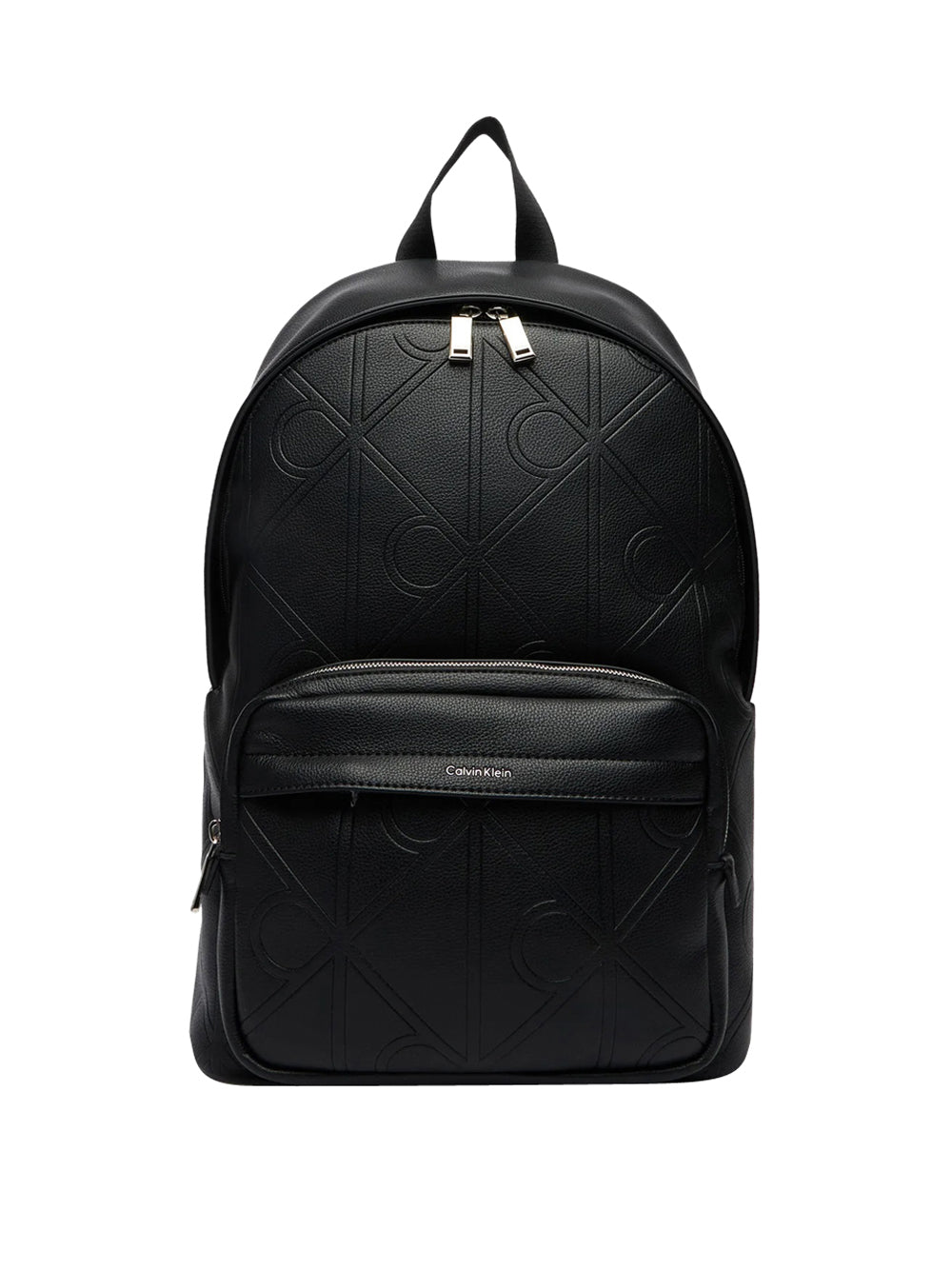 CALVIN ACC.1USCITA Calvin Klein Zaino Xl Emblem Aop Emboss Round - Nero BLACK