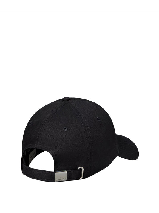 CALVIN ACC.1USCITA Calvin Klein Cappello Monologo Woven Nero BLACK