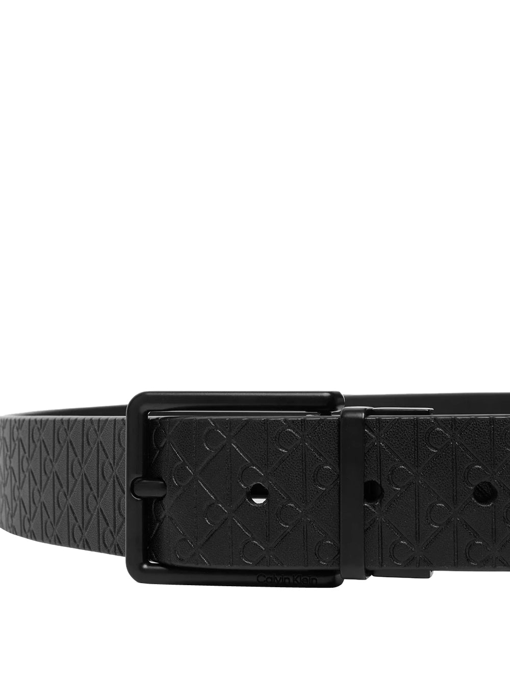 CALVIN ACC.1USCITA Calvin Klein Cintura Warmth Buckle Smooth Nero Black/Matte Black
