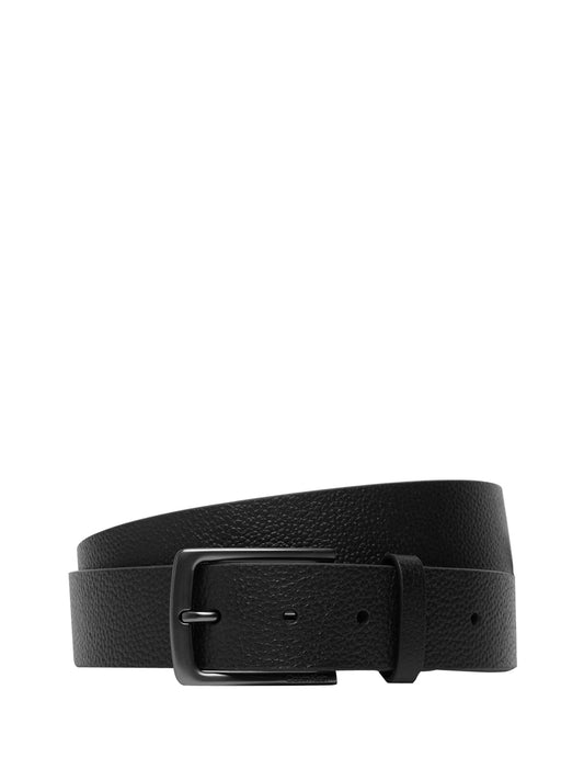 CALVIN ACC.1USCITA Calvin Klein Cintura Buckle Pebble 35MM Nero Black / Matte Gunmetal