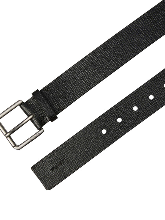 CALVIN ACC.1USCITA Calvin Klein Cintura Casual Roller Buckle 40Mm - Nero Black/Antique Silver
