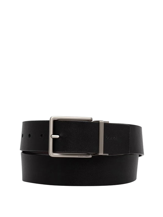 CALVIN ACC.1USCITA Cintura Calvin Klein Warmth Buckle Smooth 40Mm Adj/Re - Nero Nero