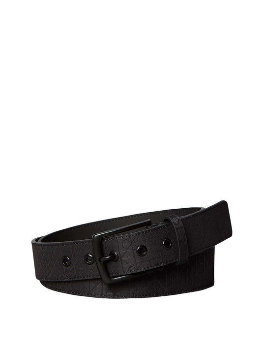 CALVIN ACC.2USCITA Calvin Klein Cintura Uomo Black/matte Black - Nero Black/Matte Black