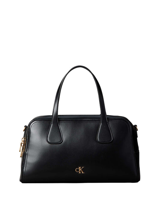 CALVIN ACC.2USCITA Calvin Klein Borsa a Mano Donna Black - Nero BLACK
