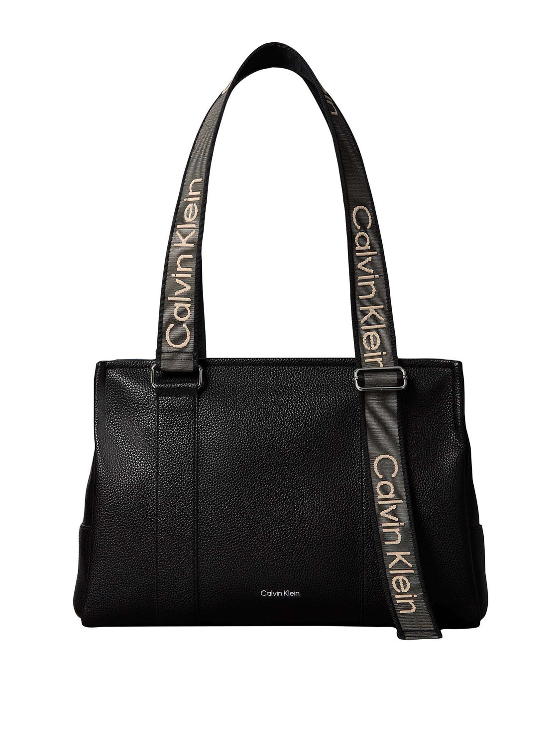 CALVIN ACC.2USCITA Calvin Klein Borsa a Mano Donna Black - Nero BLACK