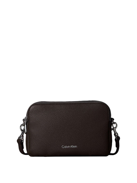 CALVIN ACC.2USCITA Calvin Klein Borsa a Tracolla Donna Delicioso - Marrone Delicioso