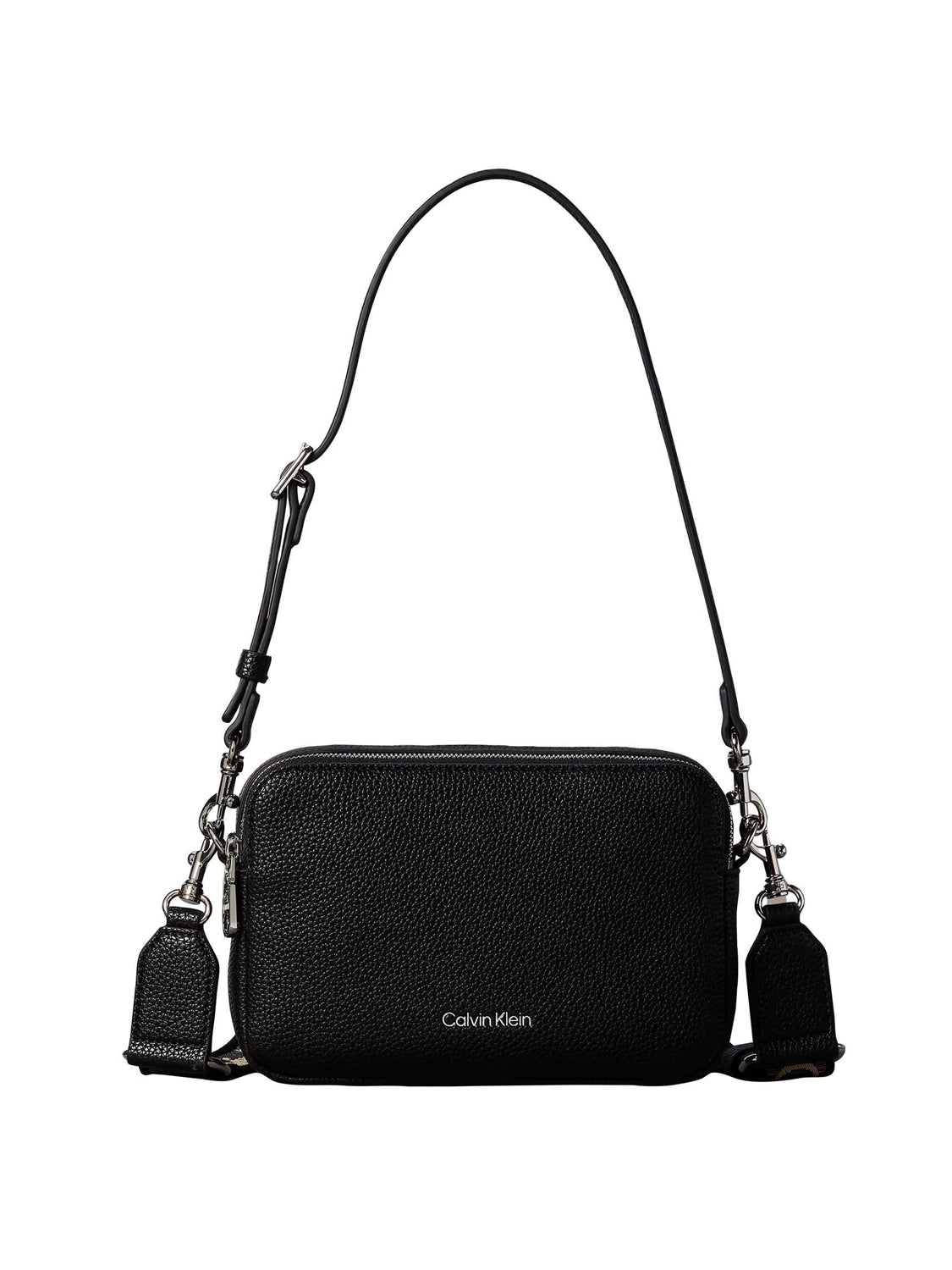 CALVIN ACC.2USCITA Calvin Klein Borsa a Tracolla Donna Black - Nero BLACK