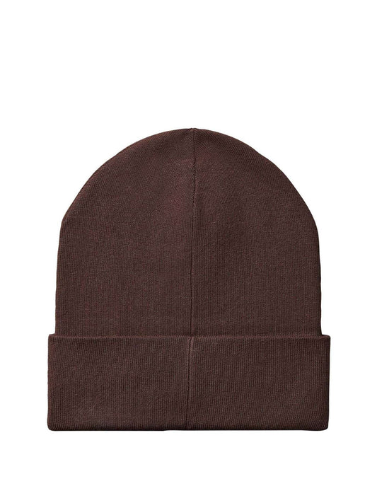 CALVIN ACC.2USCITA Cappello Calvin Klein Fine Rib Marrone Delicioso