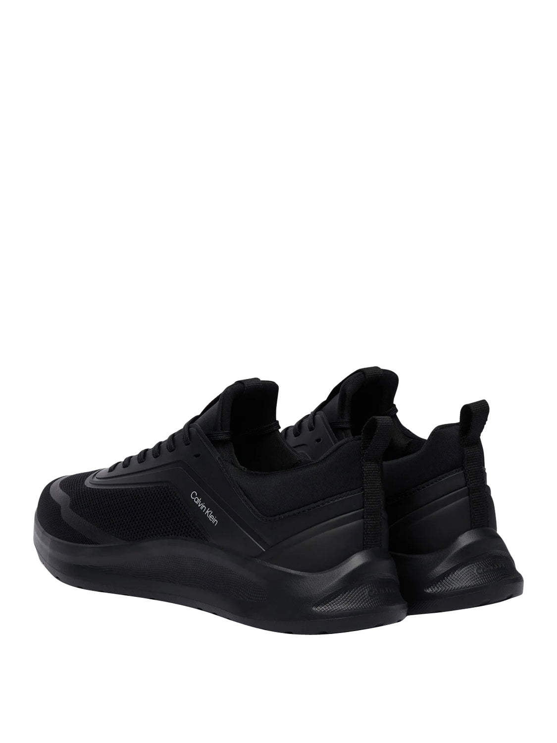 CALVIN CALZATURE Calvin Klein Sneakers Light Eva Run Lace Sock - Nero Triple Black