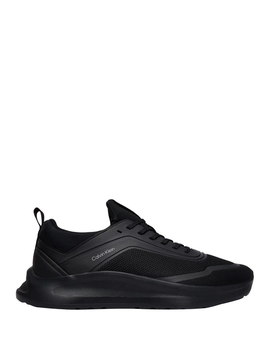 CALVIN CALZATURE Calvin Klein Sneakers Light Eva Run Lace Sock - Nero Triple Black