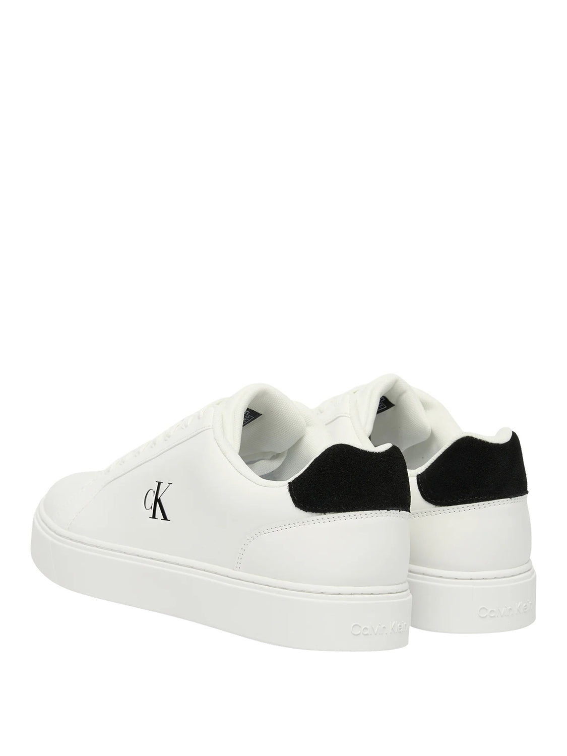 CALVIN CALZATURE Sneakers Calvin Klein Classic Cupsole Laceup Lth Bianco Bright White/Black