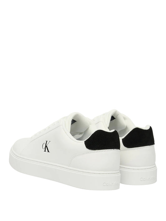 CALVIN CALZATURE Sneakers Calvin Klein Classic Cupsole Laceup Lth Bianco Bright White/Black