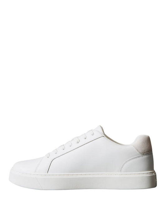 CALVIN CALZATURE Calvin Klein Sneakers Classic Cupsole Laceup Lth Bianco Triple Bright White
