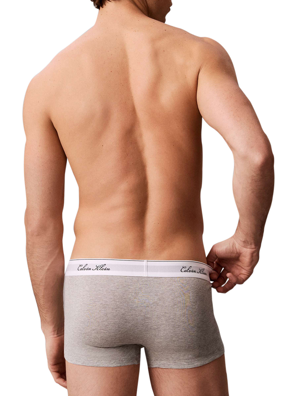 CALVIN UNDERWEAR Calvin Klein Boxer Uomo Black/grey Heather/dark Sapph - Grigio Black/Grey Heather/Dark Sapph