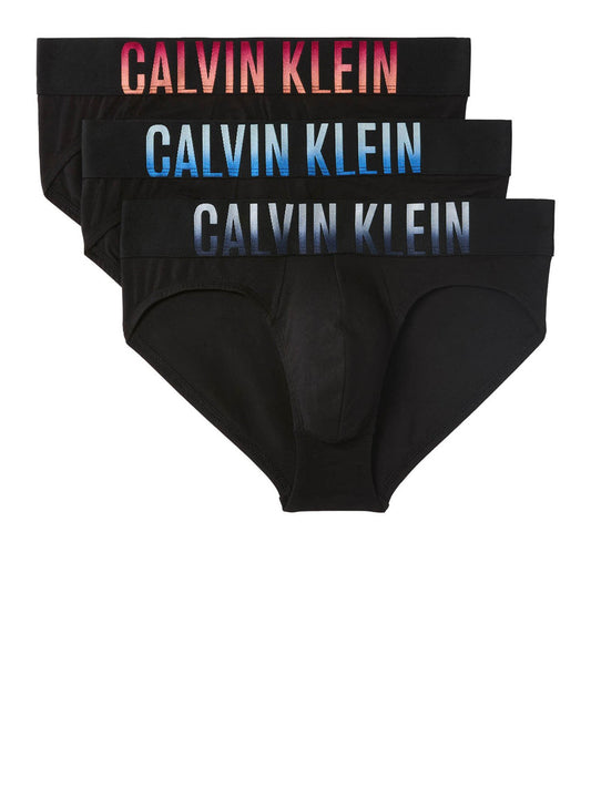 Calvin Klein Slip 3Pk Intense Power Cotton Stretch Calvin Klein - Blck Bdies W Pln Air Drk Sphi Blck Bdies W Pln Air Drk Sphi