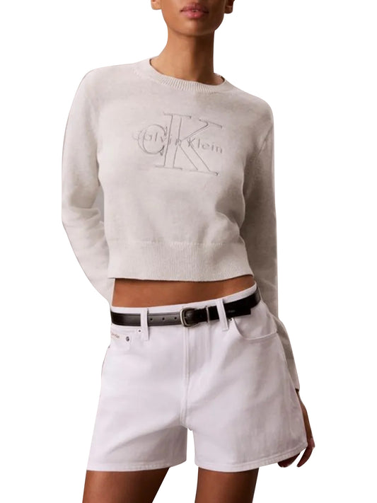 CALVIN2 1USCITA Felpa Calvin Klein - Grigio Chiaro Grigio chiaro