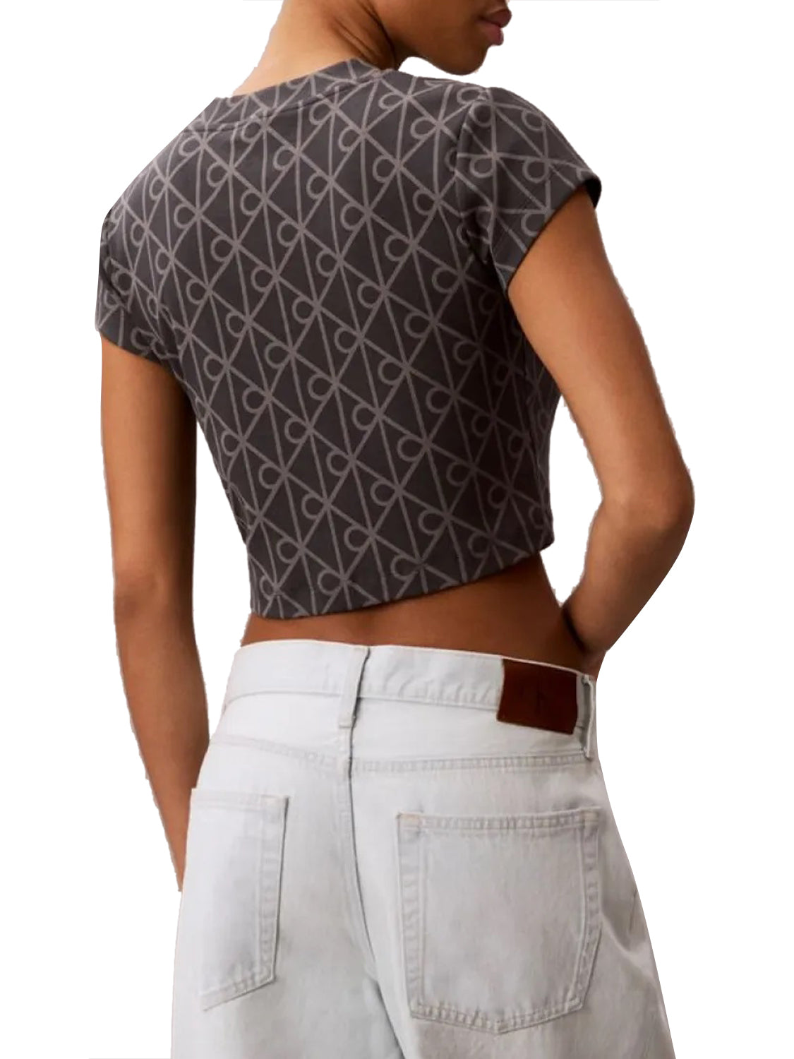 CALVIN2 1USCITA T-Shirt Corta Con Stampa Emblema Calvin Klein - Multi MULTI