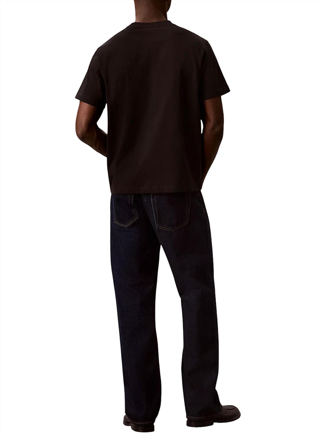 CALVIN2 1USCITA Calvin Klein T-Shirt Graphic Tees - Nero BLACK