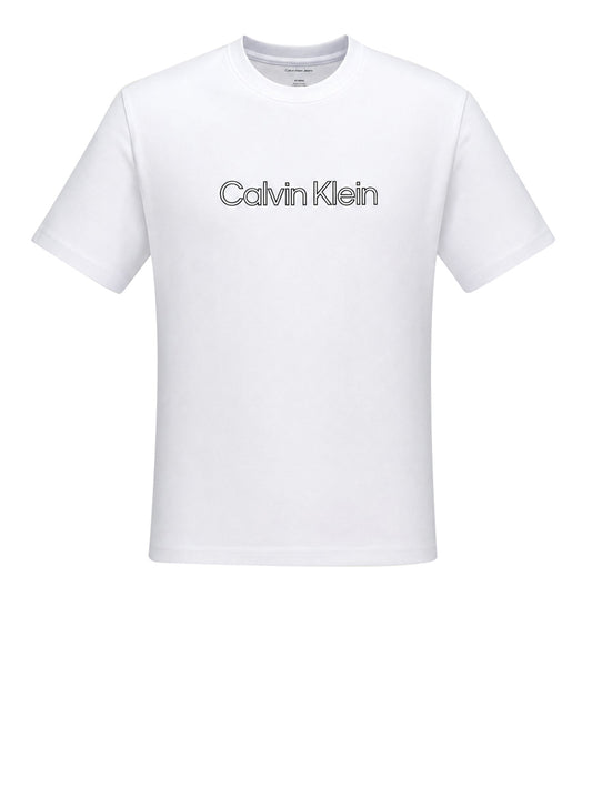 CALVIN2 1USCITA T-Shirt Graphic Tees Calvin Klein - Bianco Bright White