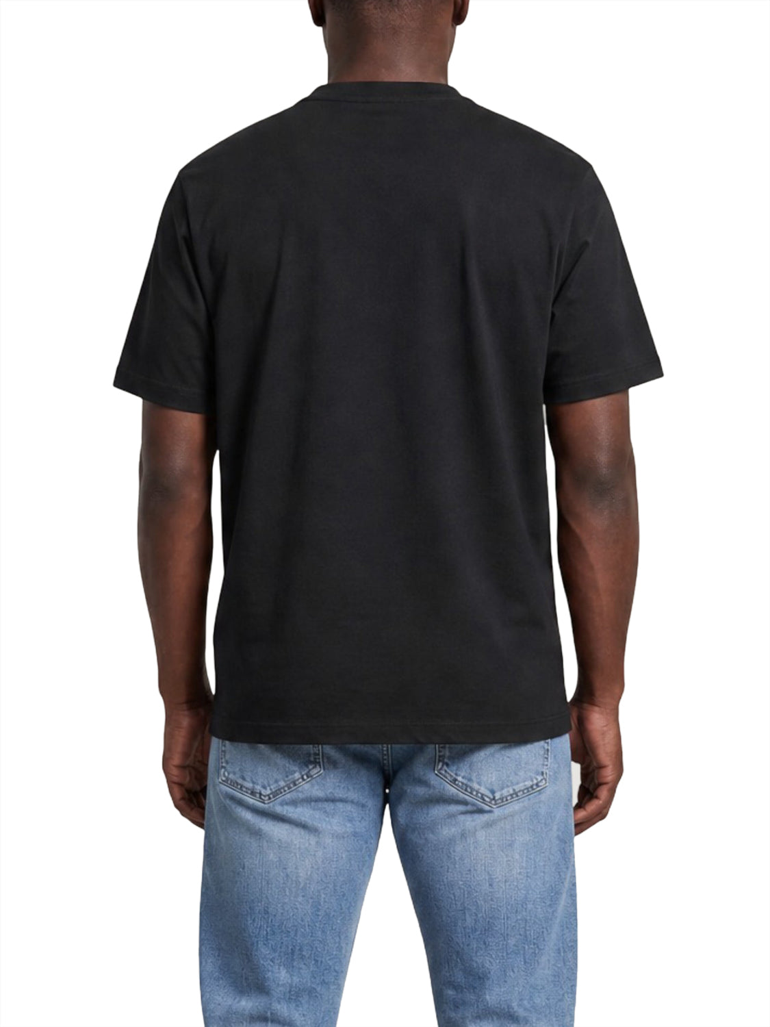 CALVIN2 1USCITA Calvin Klein T-Shirt Logo Monogramma Nero BLACK