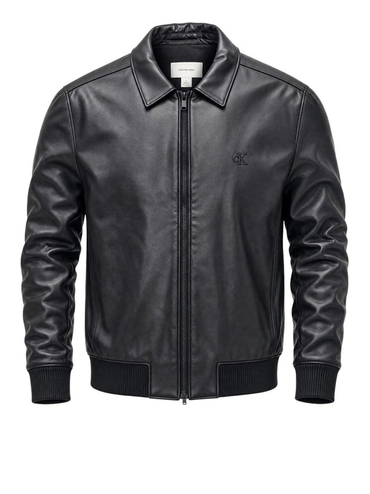 CALVIN2 1USCITA Calvin Klein Giubbotto Monogramma Nero BLACK