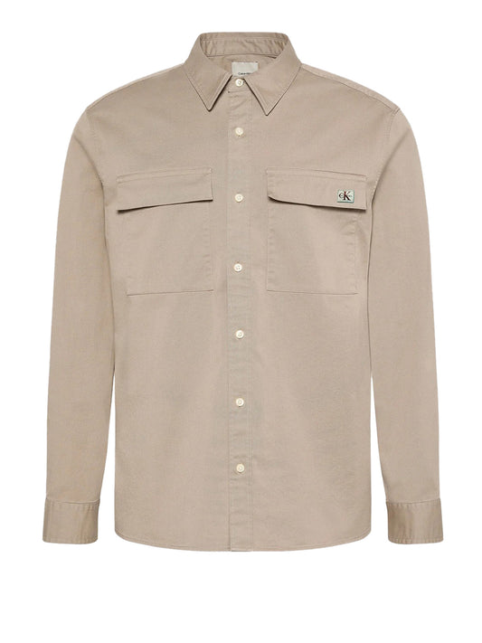 CALVIN2 1USCITA Camicia Casual Calvin Klein - Khaki KHAKI