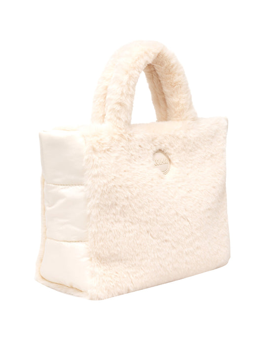 Colmar Borsa Tote In Pelliccia Sintetica Colmar - Nude NUDE