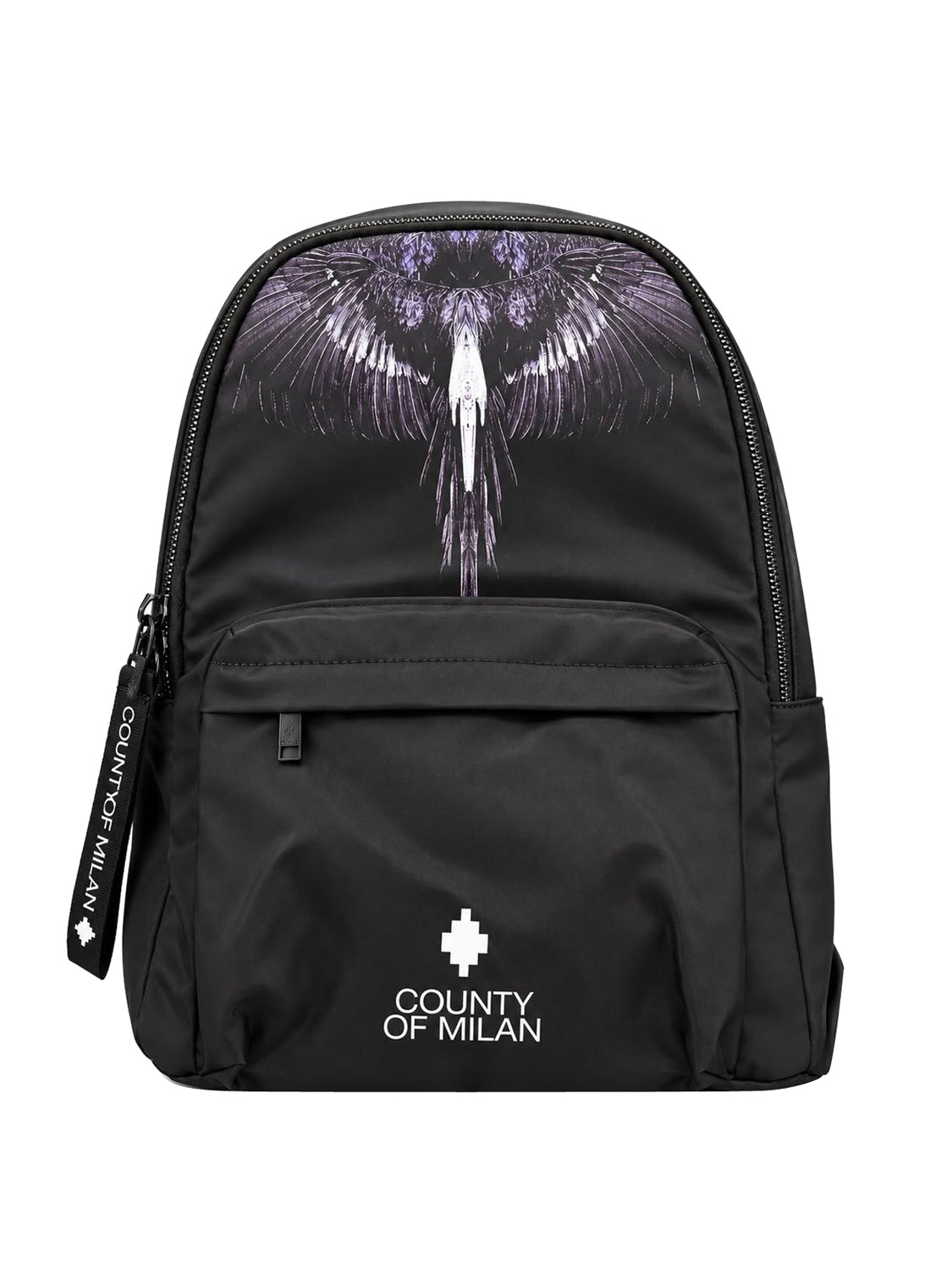 COUNTY OF MILAN Zaino County Of Milan Purple Wings Uomo NERO/NERO