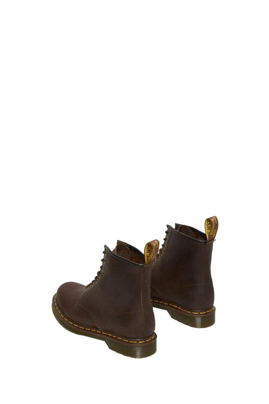 DR MARTENS Dr Martens 1460 Crazy Horse Anfibio Uomo Marrone Dark Brown
