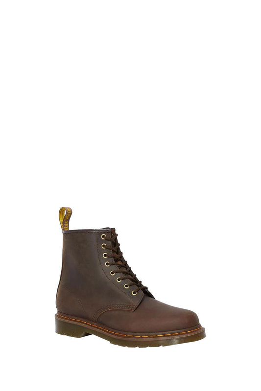 DR MARTENS Dr Martens 1460 Crazy Horse Anfibio Uomo Marrone Dark Brown