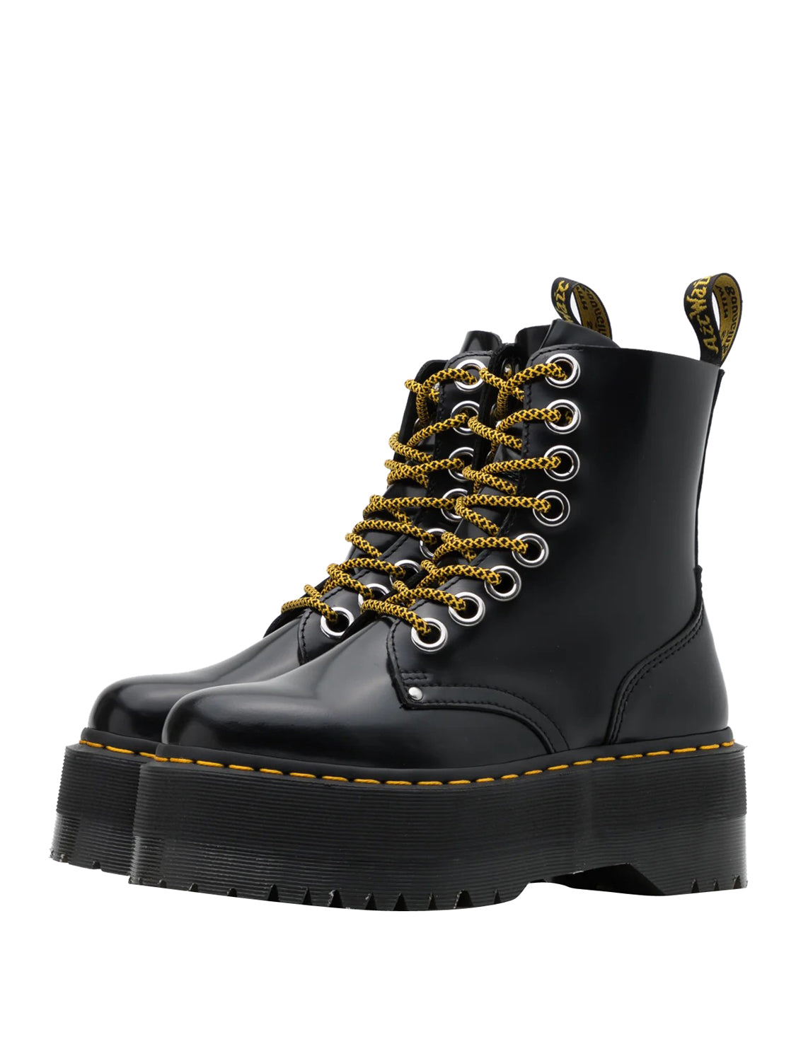 DR MARTENS Anfibio Dr Martens Jadon Max Buttero Nero BLACK