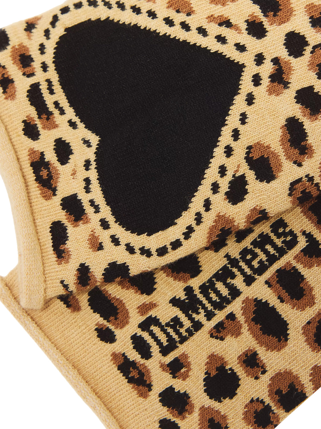 DR MARTENS Dr Martens Calzini Leopard Heart Giallo Light Tan