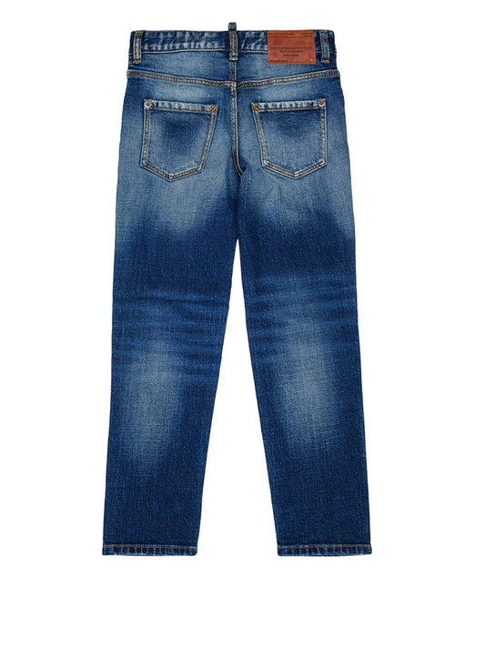 Dsquared Jeans Junior Stanislav Dsquared2 - Denim Blu Blue Denim