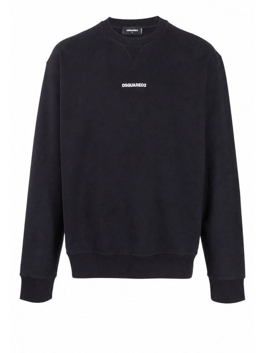 Dsquared Felpa Junior D2S888U Slouch Fit Dsquared2 - Nero BLACK
