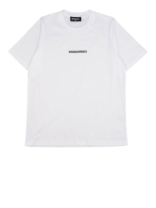 Dsquared Tshirt Junior D2T1146U Slouch Fit Dquared2 - Bianco WHITE