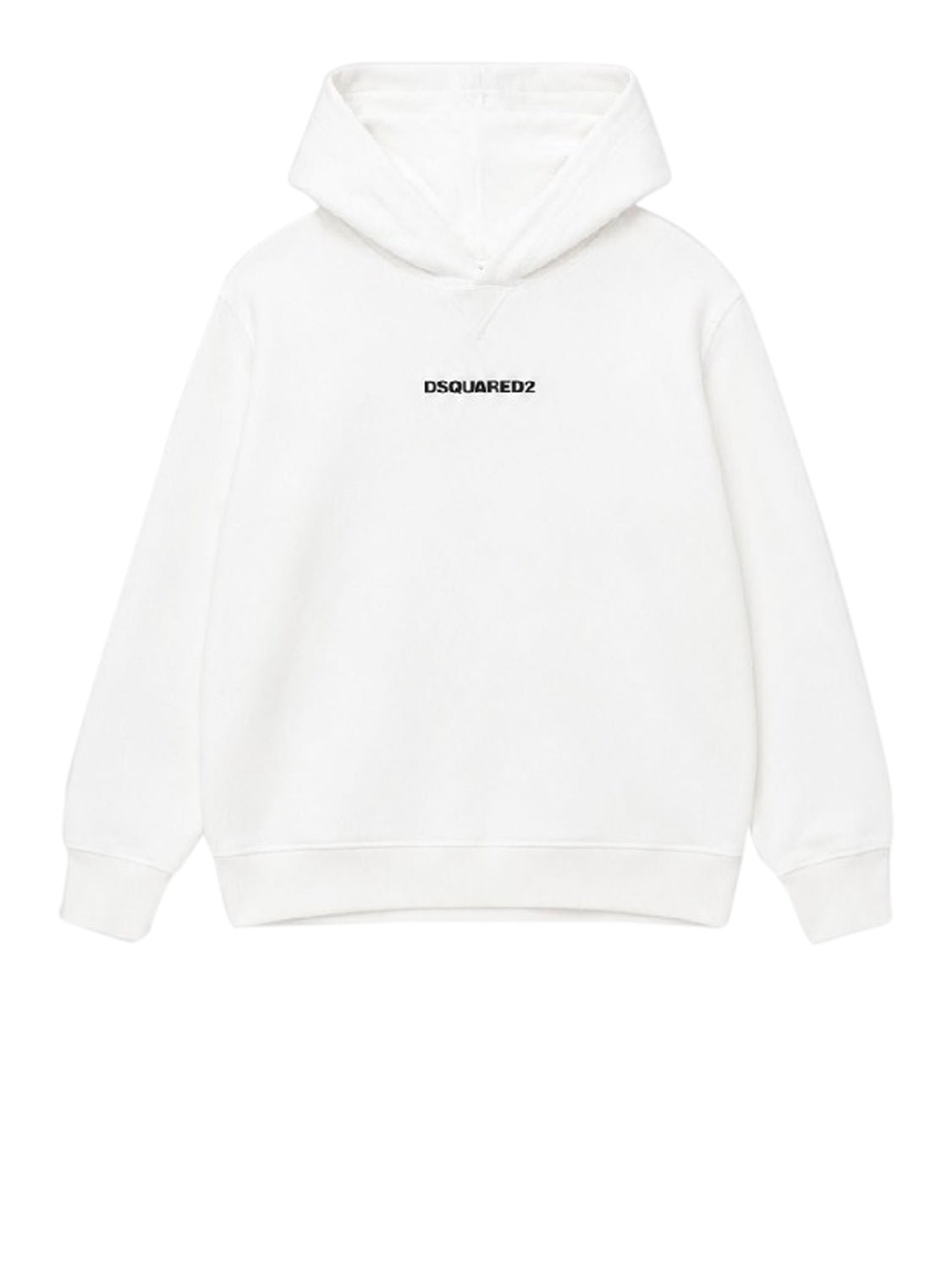 Dsquared Felpa Junior D2S999U Slouch Fit Dsquared2 - Bianco WHITE