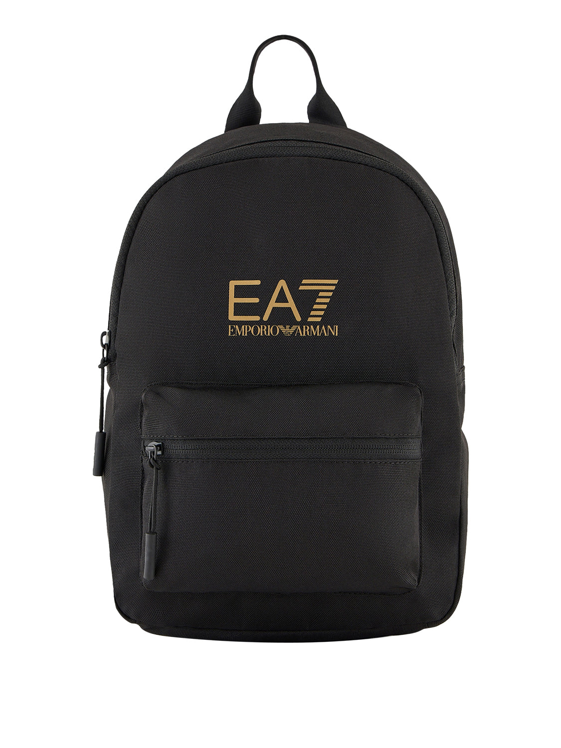 EA7 Ea7 Zaino Round Nero Black Gold Logo