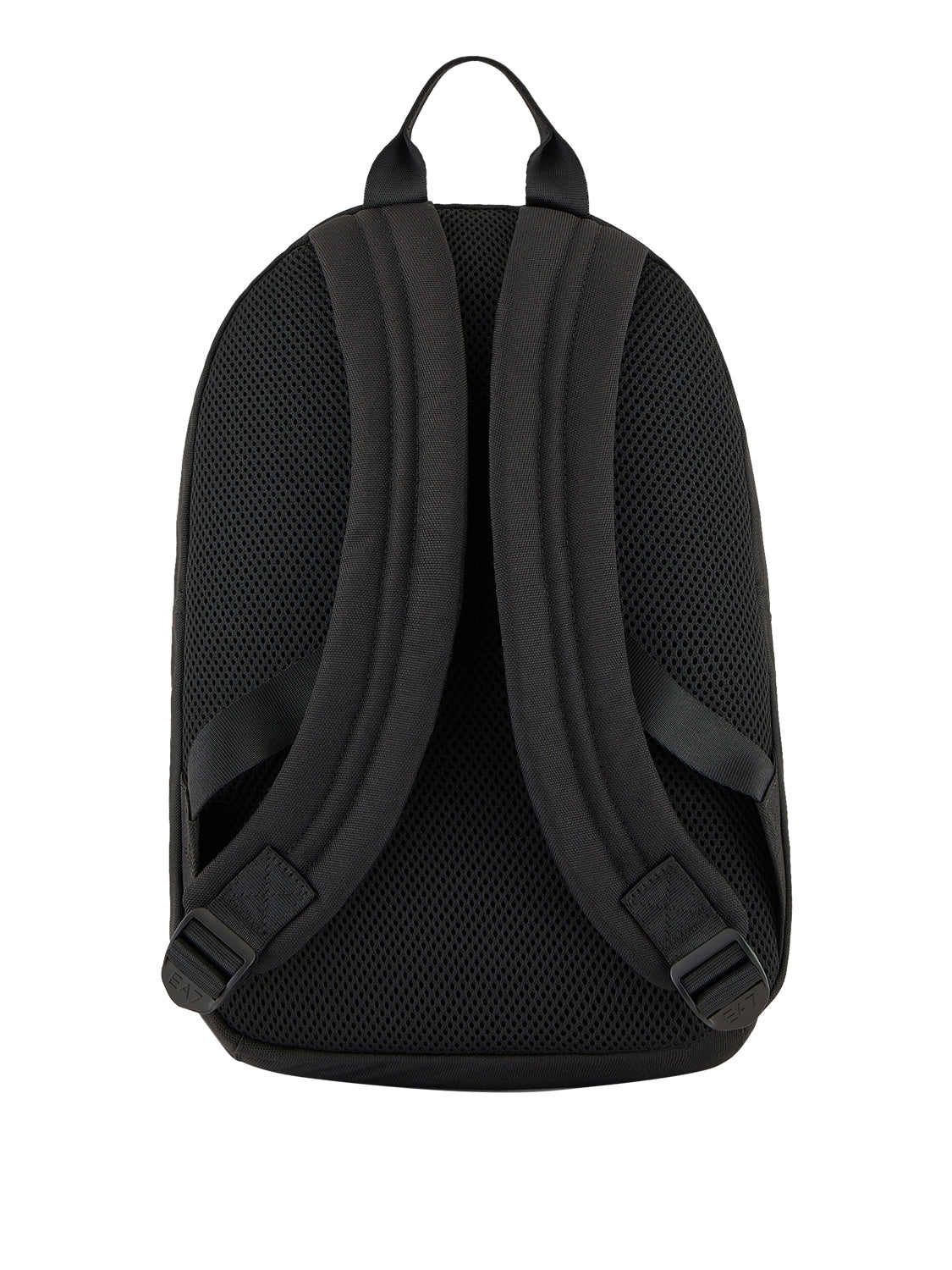 EA7 Ea7 Zaino Round Nero Black Gold Logo